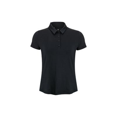 Однотонная повседневная рубашка-поло Slim Fit для женщин, топы, черный цвет 1383612-001