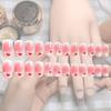 Ready-to-wear Nail Pieces With Adhesive Glue Jelly Double-sided Design