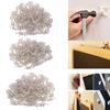 50 Pcs White Painting Photo Frame Hook Mirror Hooks Seamless Nail for Hard Wall Concrete Brick Invisible Mount Hanger