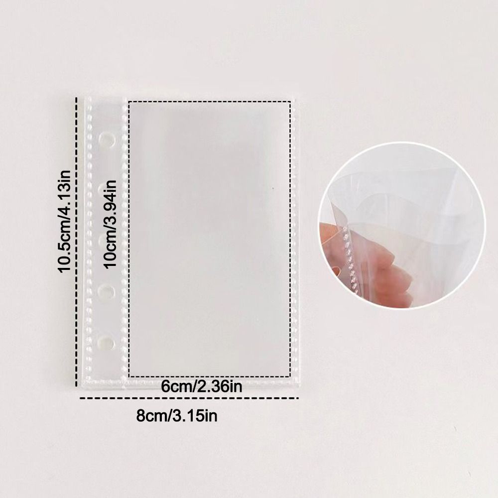 Zipper Notebook Cover Loose-leaf Photocard Binder New Photo Album  Girl