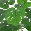 Искусственные растения Monstera Deliciosa, 18 головок, реалистичный домашний офисный стол, центральная часть, искусственные листья, искусственная зелень, украшение для дома и улицы