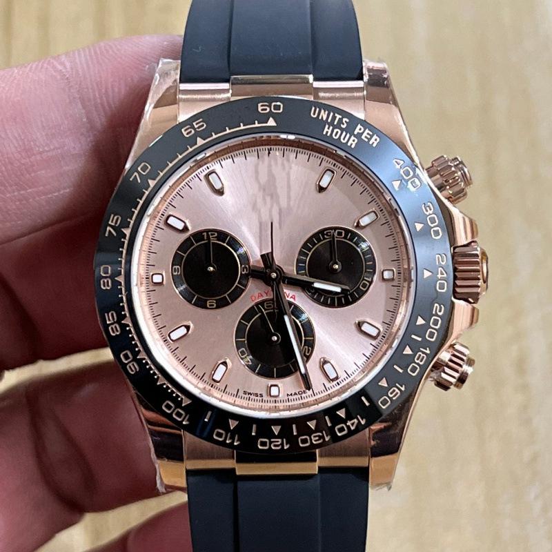 Мужские механические часы Laojia Daytona Многофункциональные 7750/4130