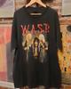 ГОРЯЧИЙ W.A.S.P. Футболка Черная Хлопок Все размеры S-5XL Унисекс AD313 Унисекс Футболка