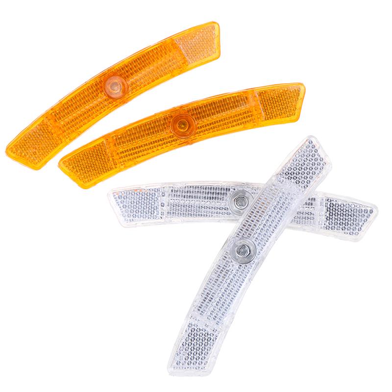 2 шт., велосипедный отражатель, сигнальная лампа безопасности, светоотражающий свет на ободе колеса