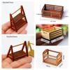 Doll House Furniture Dollhouse Storage Box Multicolor Flower Stand  Dollhouse Decoration