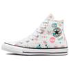 Chuck Taylor All Star Легкие Удобные Высокие Кеды из Канваса Унисекс Белые Разноцветные A00925C