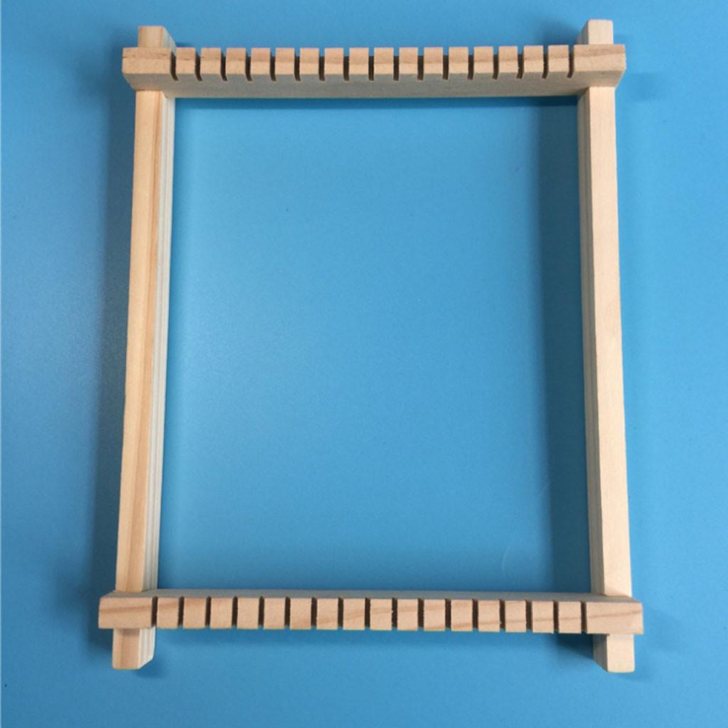 (Софиелес)Деревянная ткацкая пряжа для рукоделия DIY Ручная вязальная машина Детские развивающие игрушки