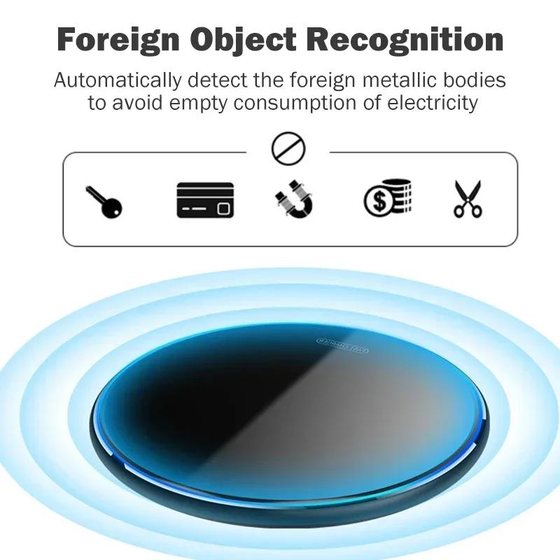 15W Fast Wireless Charger for Honor Magic 7 6 Pro Ultimate/Magic5 Pro/Magic4 Pro Wireless Charging Pad with Type-C Cable