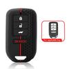 3 4 кнопки силиконовый автомобильный пульт дистанционного управления брелок чехол для Honda Accord EX EXL Civic Crv Hrv Pilot Ridgeline 2016 -2018 Pocketor