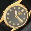 REFURBISHED VINTAGE SEIKO 5 AUTOMATIC JAPAN MENS BLACK DIAL WATCH a434407-2