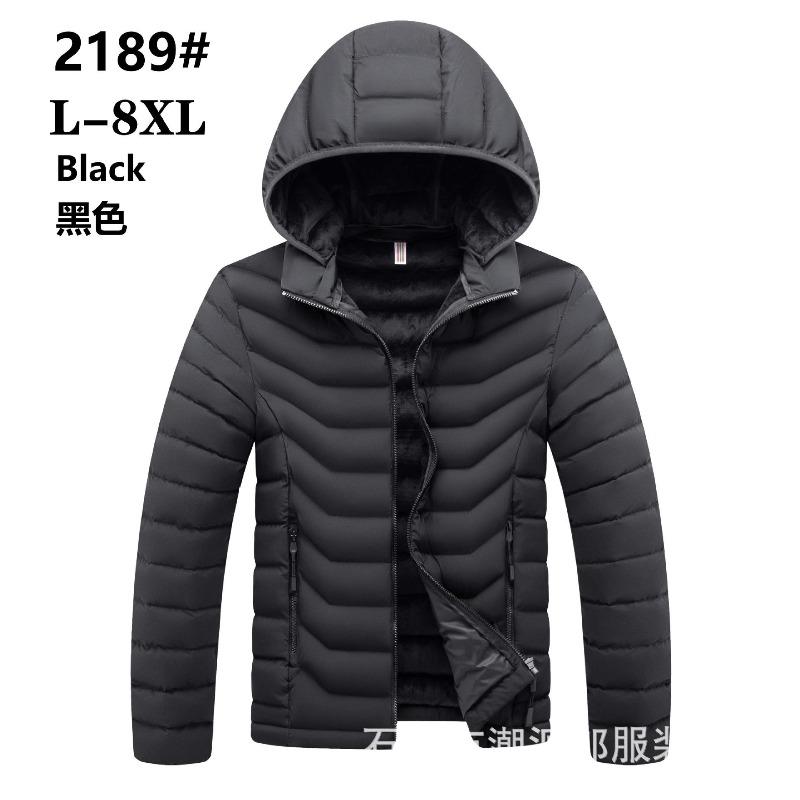 Autumn and Winter New Warm and Windproof Casual Versatile Hooded Solid Color Cotton Clothes