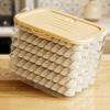 Food-grade Dumpling Storage Box Plastic Refrigerator Storage Box Wonton Freezer  Household