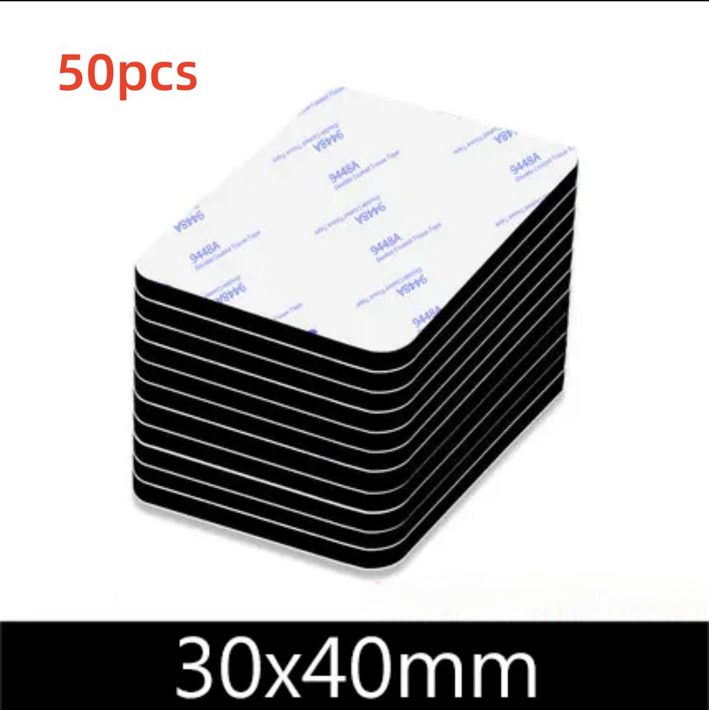 50/100pcs Traceless Double-sided Adhesive Velcro Carpet Tablecloth Anti Slip Sticker Bed Sheet Sofa Cushion Fixing Velcro Accessories