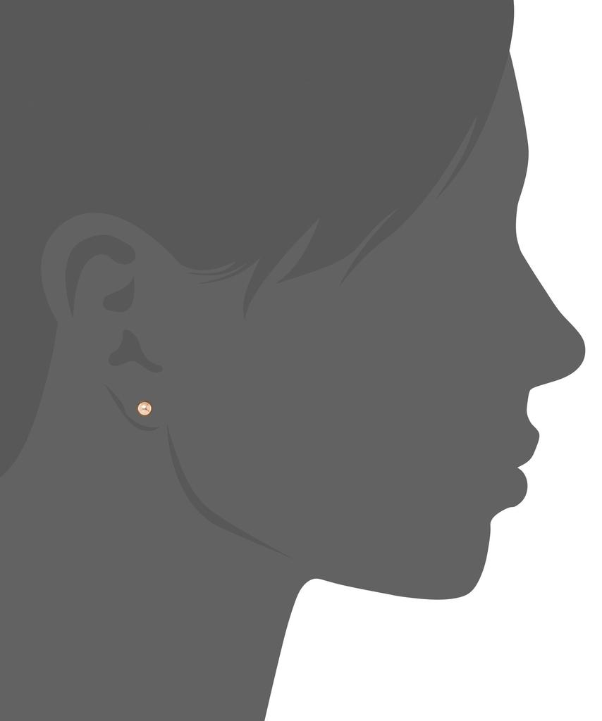 ESTELLE 18K Pink Gold Earrings (5mm) 0202-1775-0017-0000