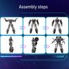 Transforming Robot Motorcycle Toy Movable Joints Educational Transformable Motorbike Deformation Robot Model Toddlers Boys Birthday