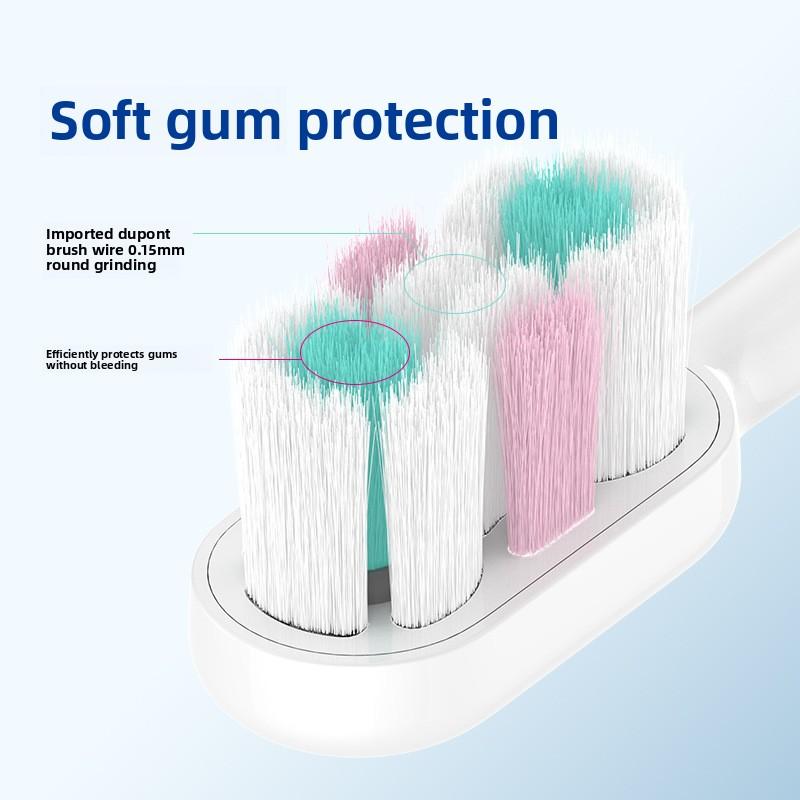 Электрическая зубная щетка с мягкой щетиной для взрослых, беспроводная зарядка, умная магнитная левитация, ультразвуковая электрическая зубная щетка, античувствительная зубная щетка