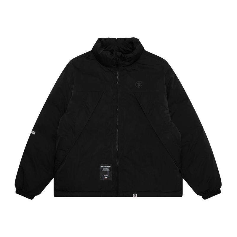 Aape By *A Bathing APE® Logo Patch Down Jacket AAPDNM7655XXN