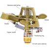 360° Rotation Impact Sprinkler Head Lawn Irrigation Sprinkler  for Vegetable Field Orchard