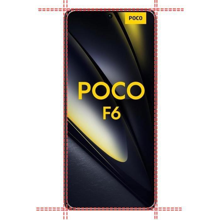 Film protection écran pour Xiaomi Poco F6 5G [Pack 4] Verre Trempé Vitre Protection Phonillico