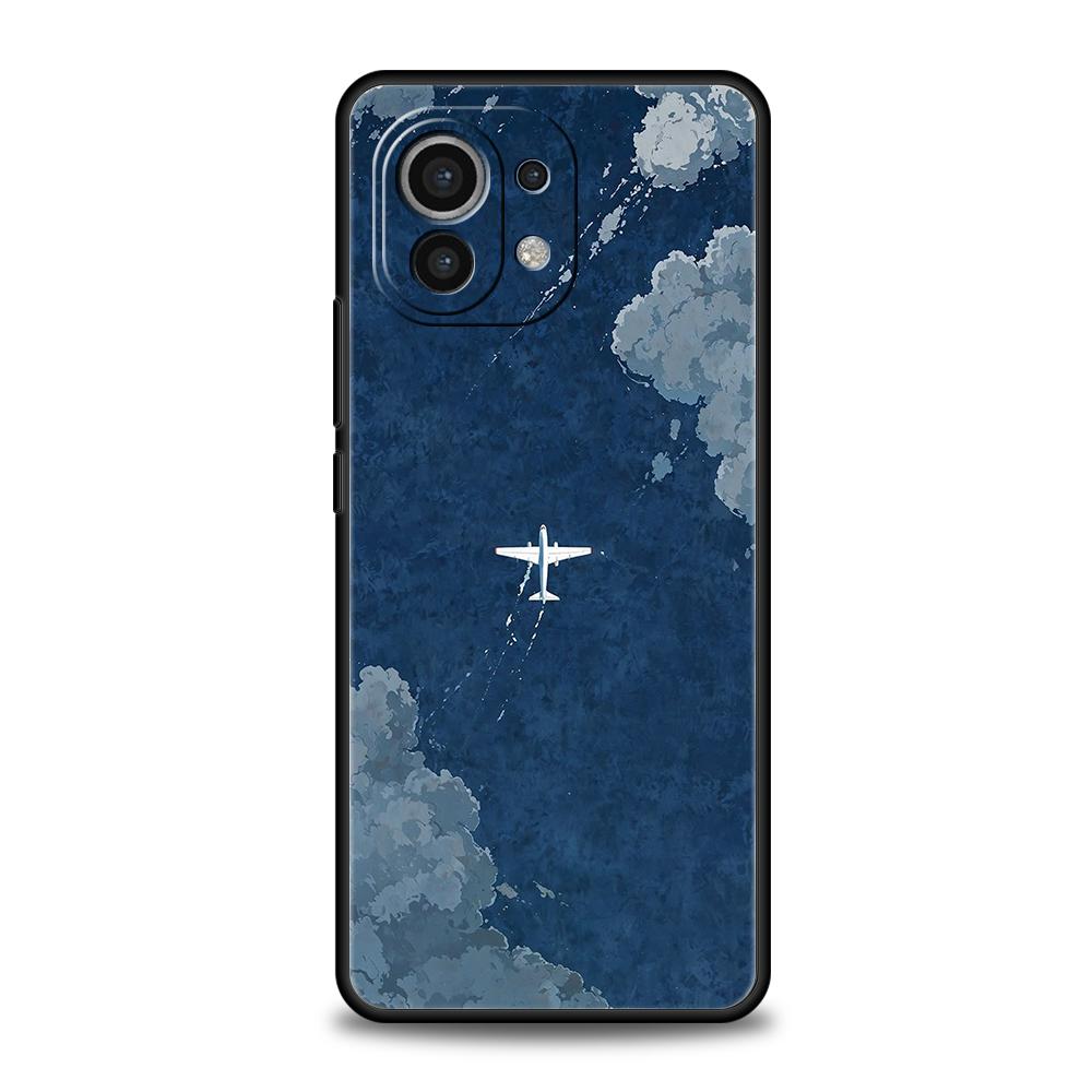 Чехол для телефона для Xiaomi 15 14 13 12 Lite 14T 13T 12T Pro Poco X7 X6 X5 X4 X3 NFC F7 Ultra F6 Pro Cover Самолет Самолет Самолет