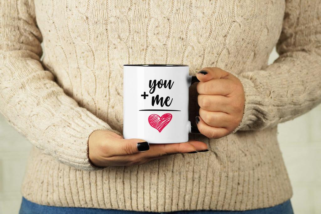 Inkdotpot 11 унций керамические кофейные кружки You Me Love кофейные кружки отлично подходят для жениха и невесты, подарка на помолвку, холостяка и девичника