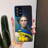 Украина Красивые Арт Девушки Для Samsung Galaxy A15 A14 A13 A12 A55 A54 A53 A52 Чехол для Телефона A32 A35 A34 A33 A25 A24 A23 A22 A04S A