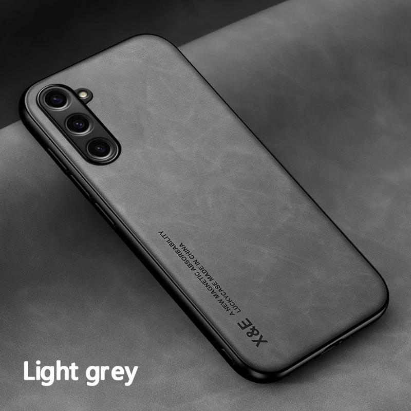 Чехол для Samsung Galaxy S24 S23 FE S23 Ultra Защитный чехол для Galaxy S22 S21 S20 Plus S10 S9 S8 Магнитный держатель для телефона Текстурированная защита для бизнеса