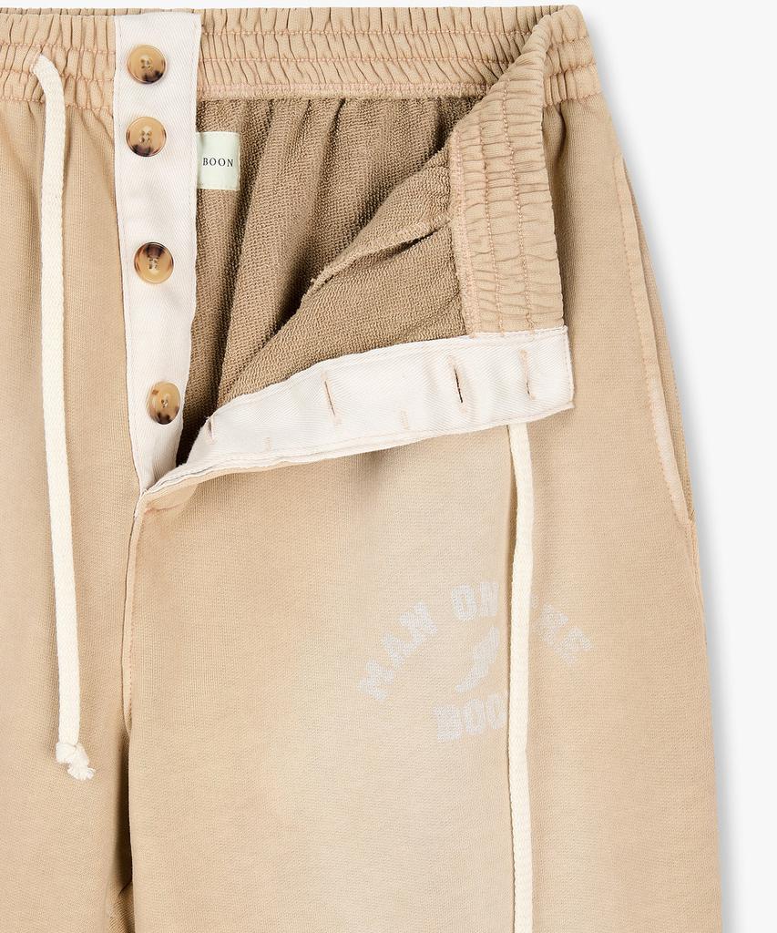 MAN ON THE BOON Cotton Terry Sweatpants_Beige 4716112007