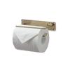 POSH LIVING Toilet Paper Holder Antique Gold Single 63946