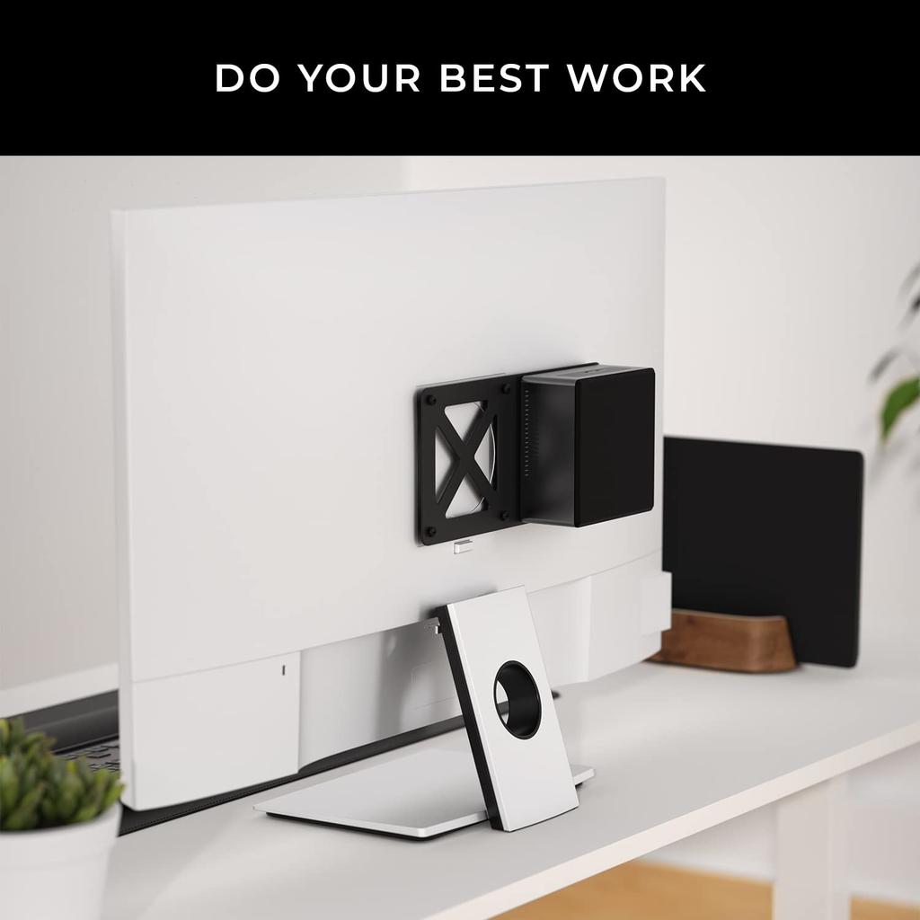 HumanCentric Mounting Bracket for Intel VESA Monitor Arm Extension Plate for NUC Mini PC Computers NUC,