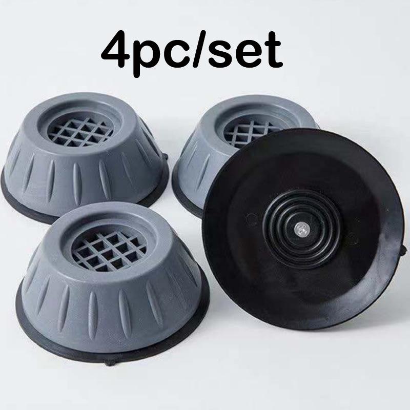 4 шт., антивибрационные подушечки для ног, резиновые ножки, бесшумный противоскользящий коврик для стиральной машины, подушечки, демпферы, аксессуары для подставки