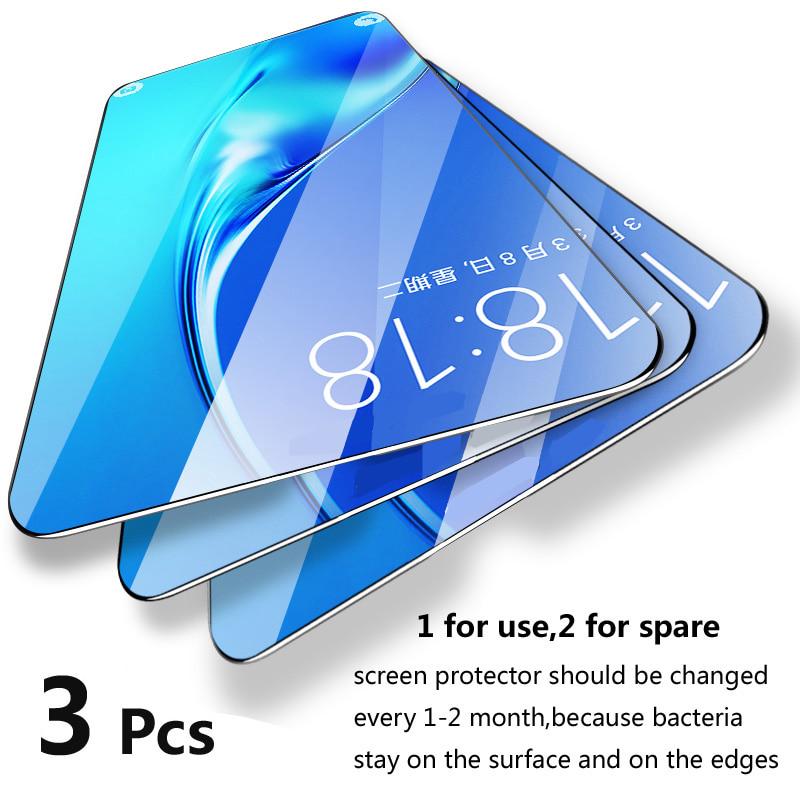 3pcs Tempered Glass for Samsung Galaxy A9 2018 A7 A8 A6 J4 J6 Plus Protection Screen Protector A920F