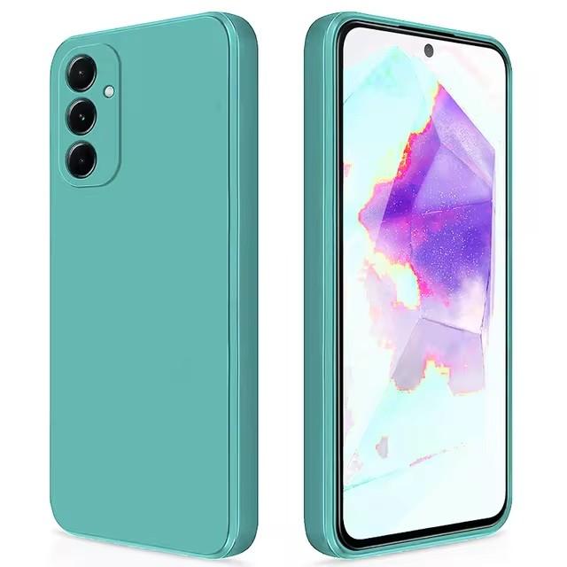 Funda For Samsung A55 5G Case For Samsung Galaxy A55 A54 A 55 5G Cover Funda TPU Cases Противоударный жидкий силиконовый мягкий чехол