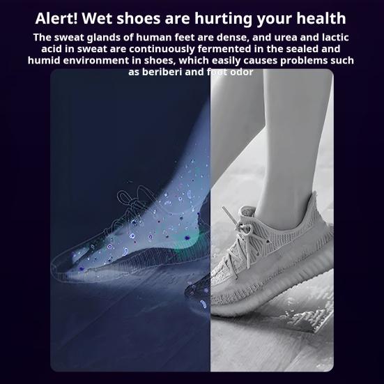 Электрическая сушилка для обуви и сапог с таймером, постоянная температура, тихая работа, сушка на 360 градусов, складная конструкция