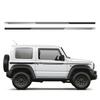 Боковые полосы на двери автомобиля Автомобильный комплект наклеек-полос на кузов Для SUZUKI JIMNY JB64W JB74W Водонепроницаемая виниловая пленка Автоаксессуары Внешний вид