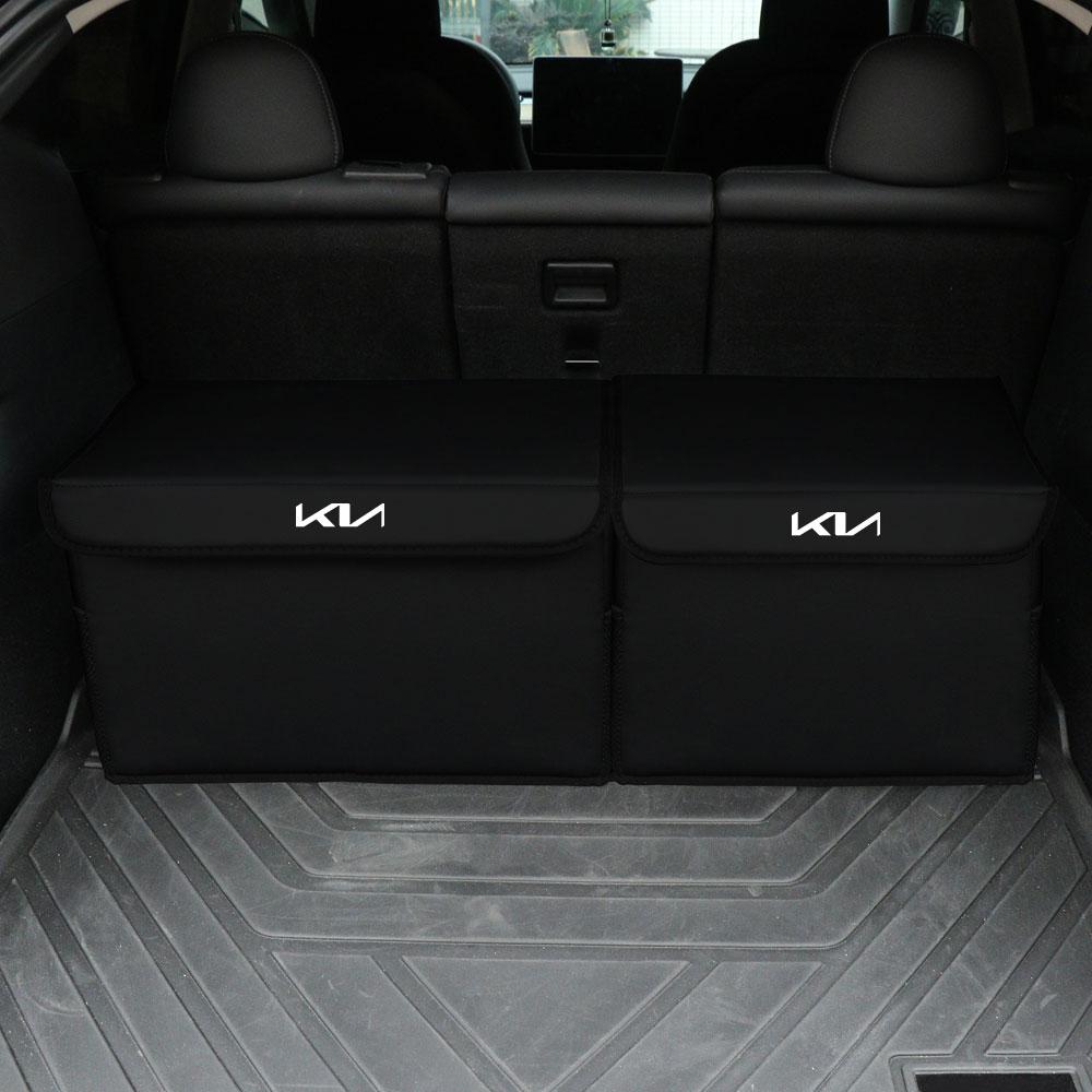 Large Capacity Car Trunk Storage Bag Soft Felt Organizer Box Accessories for KIA sportage ceed sorento optima picanto rio soul EQ9