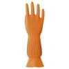 Dunlop Home Products Dunlop Home Products Cooking Gloves Natural Rubber Pretine Orange M Sleeve Shibori That Prevents Water from Entering Gathered