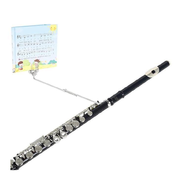 Держатель для скрепок Держатель для нот лиры Зажим Стойка для флейты Расширитель Флейта Лира