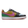 Nike Детские кроссовки Court Borough Low Recraft GS Dance Black Bronzine Light-Armory-Blue DV5456-004