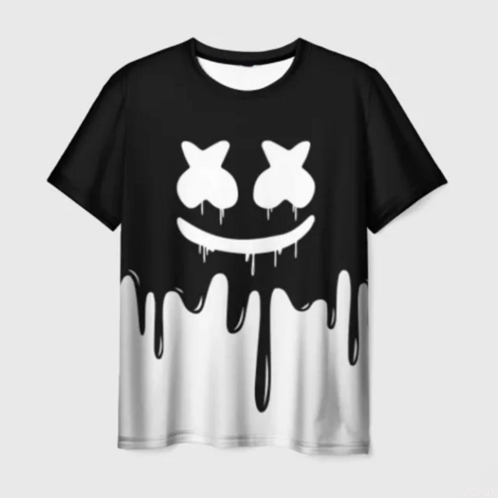 Street Fashion T-Shirt For Kids Short Sleeve Hip Hop Print Tee Shirt Boys T Shirt Pullover Girl Clothing