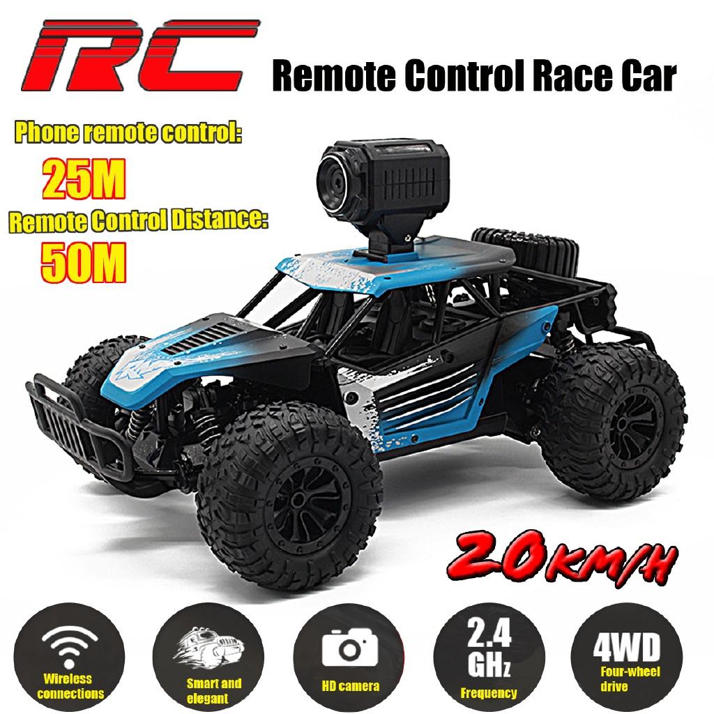 6V 2.4G 4WD 48 км/ч Скорость 480P WiFi Камера WIFI FPV Управление Внедорожный Грузовик RTR Игрушка С Пультом Управления Телефоном Электрический RC Автомобиль Игрушки