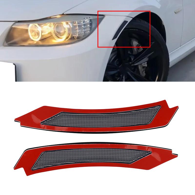 2 шт. Накладка на корпус бокового повторителя крыла для BMW E90/E91 LCI 3 серии 4-дверный седан / 5-дверный универсал НЕ подходит для моделей M3 09-11