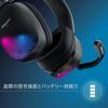 Беспроводная игровая гарнитура ROCCAT Syn Max Air, 2,4 ГГц/Bluetooth, одновременное воспроизведение со смартфоном, Черная, PC/PS5/PS4/Switch, Откидной микрофон с функцией Mute, 3D-звук, Зарядка