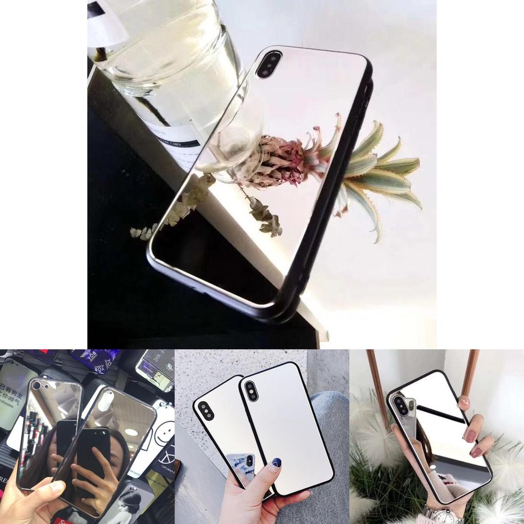 Clear Crystal Classic With Luxury Girls Mirro Soft Shell For Iphonex 78 Plus
