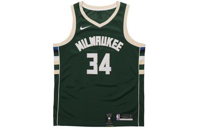 Баскетбольная майка NBA Milwaukee Bucks Giannis Antetokounmpo Icon Edition Dri Fit Swingman 864489-323