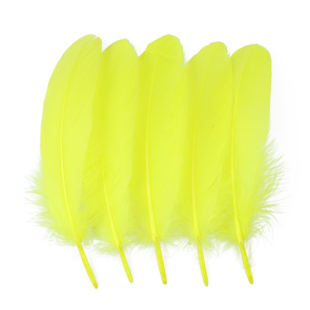 Natural Goose Feathers Dyed Multicolor Swan Feather for Crafts Wedding Jewelry Party Accessories 15-20cm/6-8 Inch