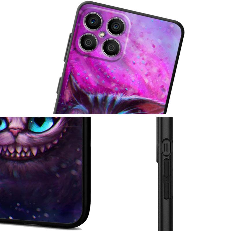 Черный чехол для телефона из ТПУ для Realme C21Y C20 C11 C15 C12 C35 C21 C25 C3 XT GT Narzo30A Алиса в стране чудес Чеширские кошки чехол принципиально