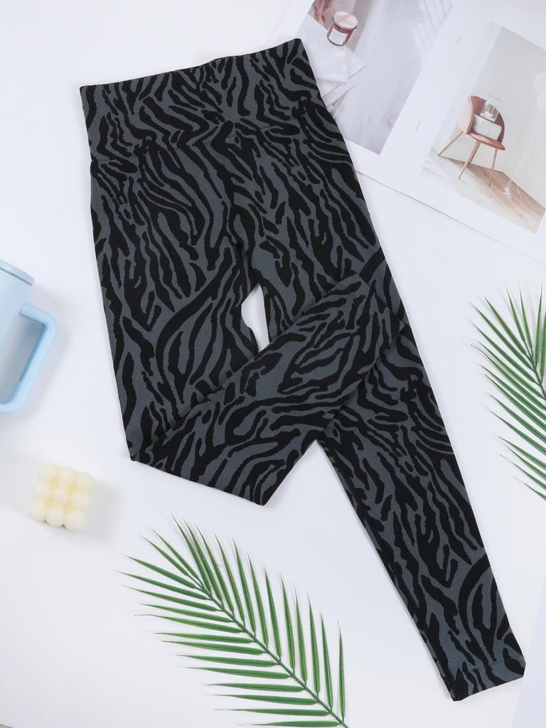 Бесшовный костюм для йоги с высокой талией: Активная одежда для женщин, подтягивающая бедра и формирующая живот