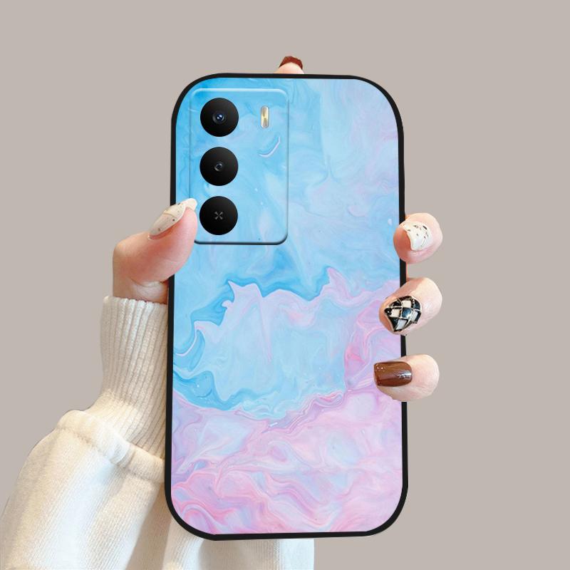 Чехол для Realme V60 Pro V 60 Pro Силиконовый Мягкий ТПУ Бампер Чехол для Телефона Для Realme 14x 5G Модный Милый Мультяшный Защитный Fundas