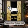 Personalized Wall Tapestry,Derby County Custom Text, Soft Fabric Wall Art For Indoor Decoration